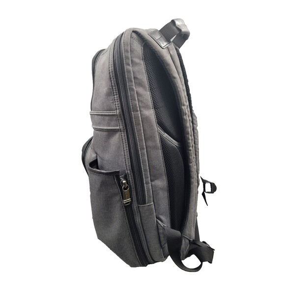 TUMI Alpha 17' Backpack - 263162hgy4 - Gray Nylon Leather Trim Laptop Travel Lux - Picture 5 of 14